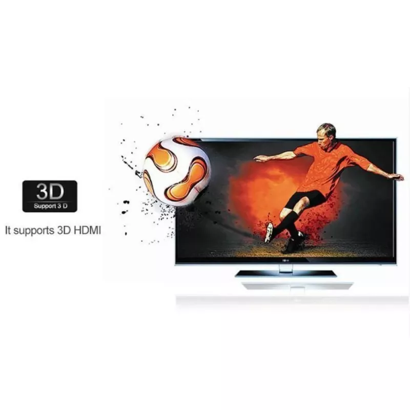 Techly Splitter HDMI 2.0 4K UHD 3D 8 krypčių