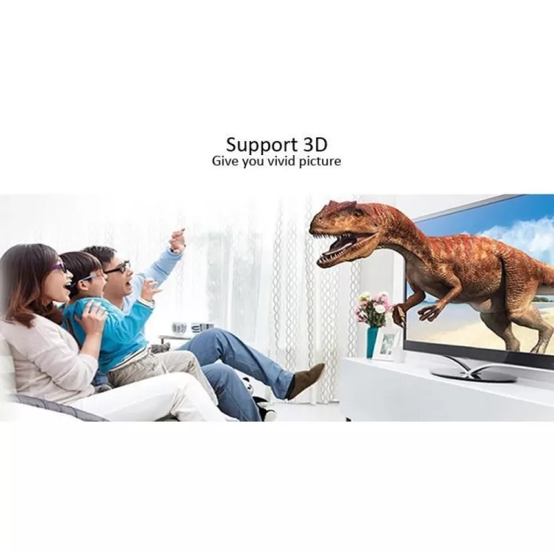 Techly Splitter HDMI 2.0 4K UHD 3D 8 krypčių