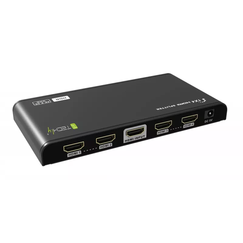 Techly IDATA HDMI2-4K4HDR HDMI vaizdo skirstytuvas 1x4