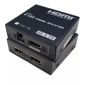 HDMI skirstytuvas Techly IDATA HDMI-4K230 2x HDMI 3840x2160 juodas