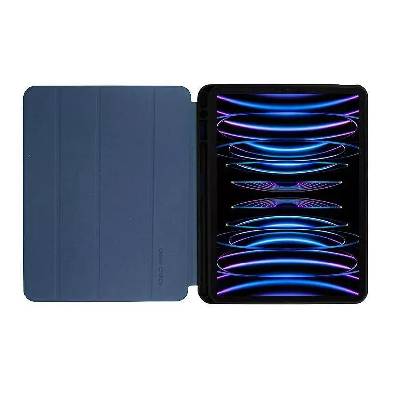 Dėklas Folio Crong FlexFolio, skirtas iPad Pro 11 colių 2022–2021, iPad Air 11 colių M2 2024
