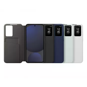 Dėklas piniginė Samsung Galaxy S24 FE 6,7 col. mėtų spalvos