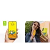 Dėklas Samsung Keith Haring Flipsuit Case S24 FE geltonas