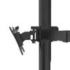 Hama 00118495 monitor laikiklis / stovas 68,6 cm (27 col.) stalas Juoda