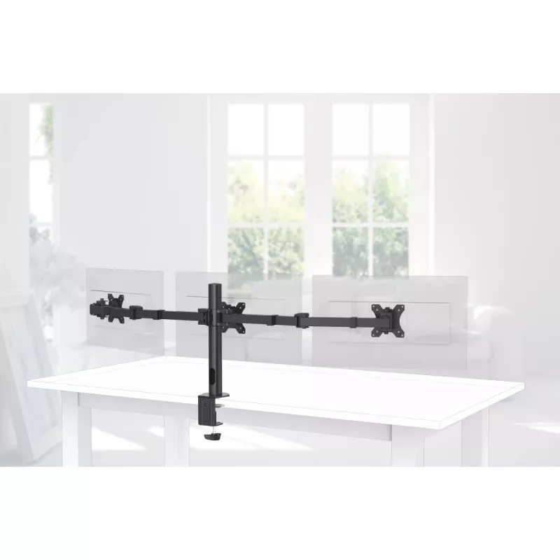 Hama 00118495 monitor laikiklis / stovas 68,6 cm (27 col.) stalas Juoda