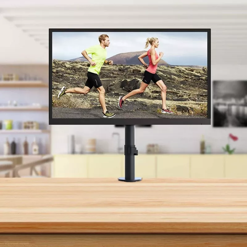 Monitorio laikiklis Techly ICA-LCD-500BK 76,2 cm (30 colių) stalas Juodas