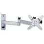 Techly ICA-LCD 104 sieninis laikiklis 13–30 colių LCD, 3 sąnariai, pasukamas ir pakreipiamas, iki 15 kg, VESA 75x75/100x100, sidabrinis