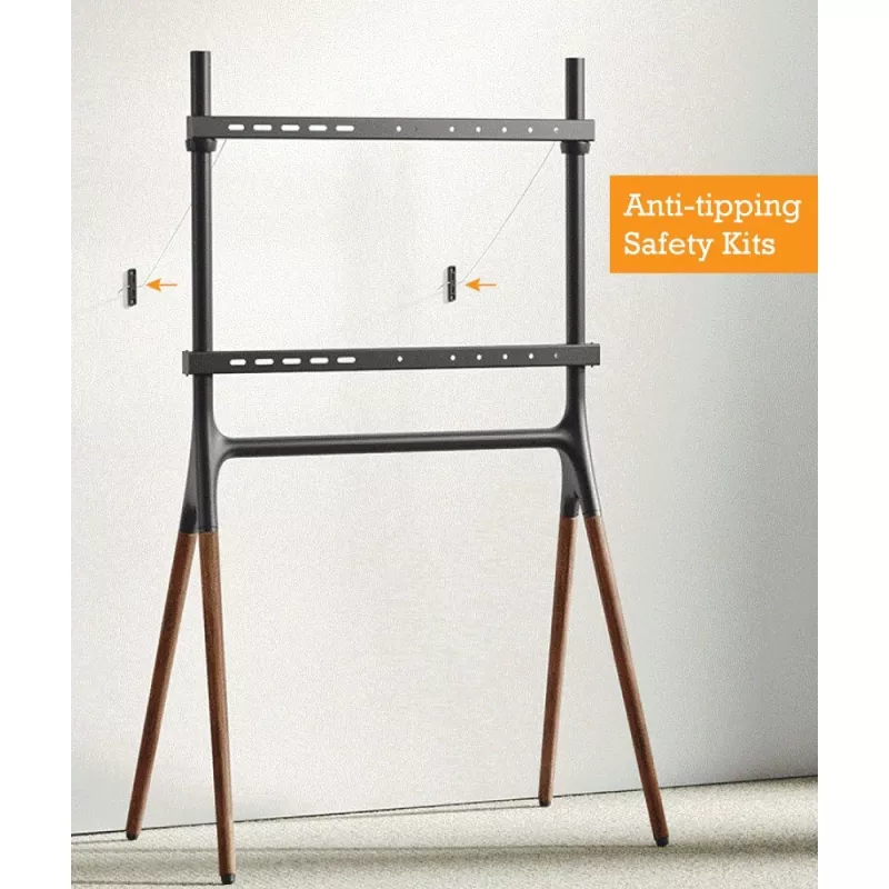 Techly 107241 grindinis stovas LCD/LED/Plazminiam televizoriui 49-70 colių, tripod stiliaus