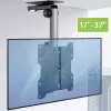 Techly ICA-CPLB-222 sulankstomas lubinis laikiklis televizoriui LED/LCD 17–37 colių juodas
