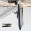 Techly ICA-CPLB-222 sulankstomas lubinis laikiklis televizoriui LED/LCD 17–37 colių juodas