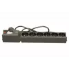 Apsauginis filtras lestar LX 610 G-A — 6 IEC 320 lizdų, 1,5 m laidas, 155 J, 230 V, juodas