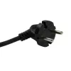 Prailginimo laidas LogiLink LPS230B 1,5 m 3 AC lizdai juodas