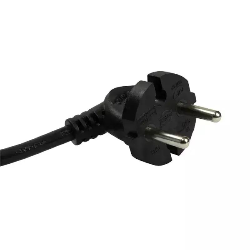 Prailginimo laidas LogiLink LPS230B 1,5 m 3 AC lizdai juodas