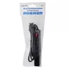 Prailginimo laidas LogiLink LPS230B 1,5 m 3 AC lizdai juodas