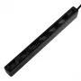 Prailginimo laidas LogiLink LPS231B 1,5 m 6 AC lizdų vidaus juodas