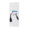 USB kabelis LogiLink USB C - USB A 0,15 m CU0098 Juodas