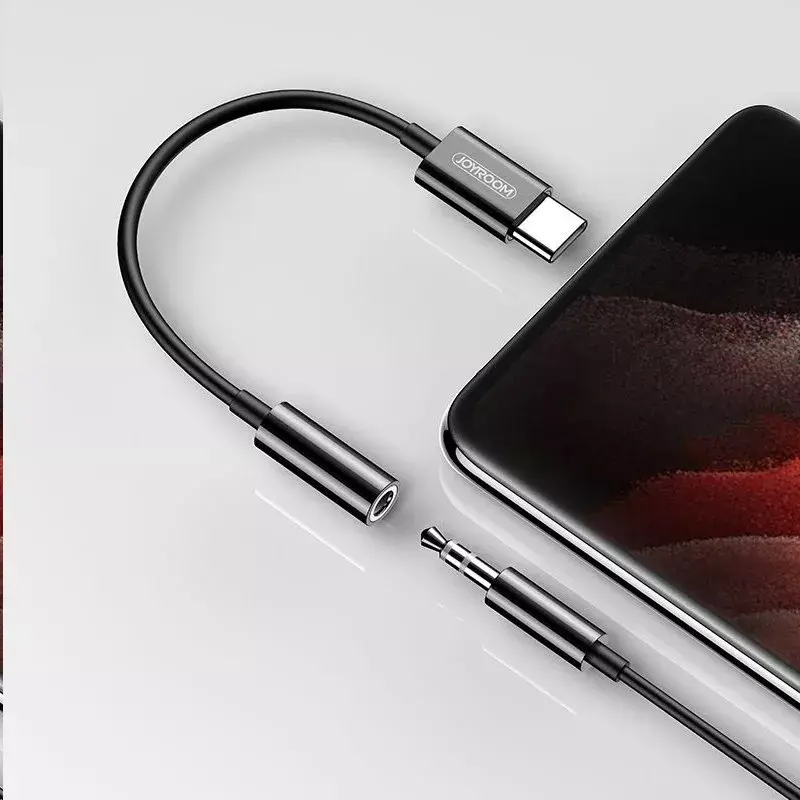 Skaitmeninis garso adapteris Joyroom SH-C1 USB-C į 3.5 mm – kompaktiškas, 5 g