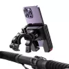 Joyroom JR-ZS266 reguliuojamas telefono laikiklis motociklui, tvirtinamas ant vairo