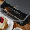 Sumuštinių keptuvė 2-in-1 Adler AD 3070b — 850 W, 2 plokštės, juoda