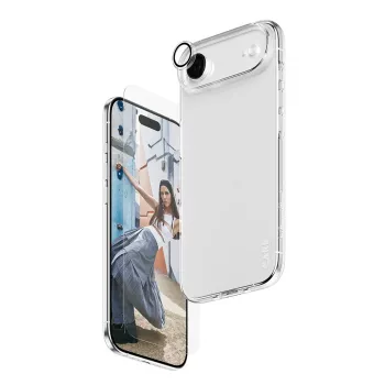 Apsauginis stiklas + fotoaparato ir galinės dalies plėvelių rinkinys PanzerGlass, skirtas iPhone 17 Air CR78718