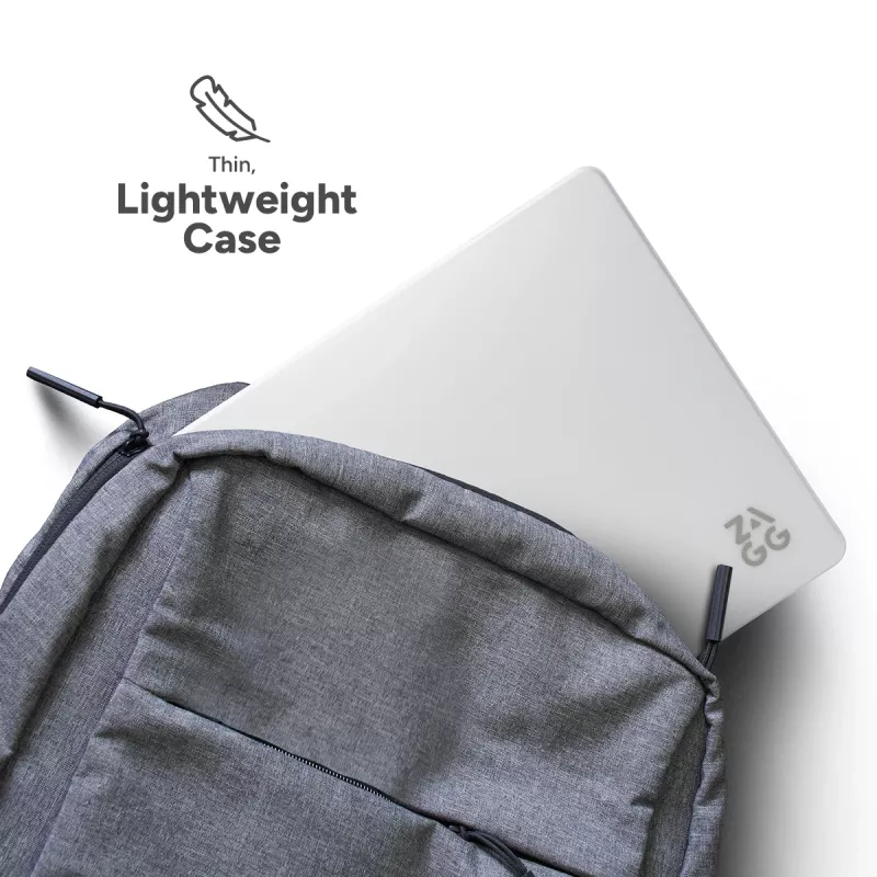 ZAGG MacBook Protection 33 cm (13 colių) Kietasis dėklas Sidabrinis