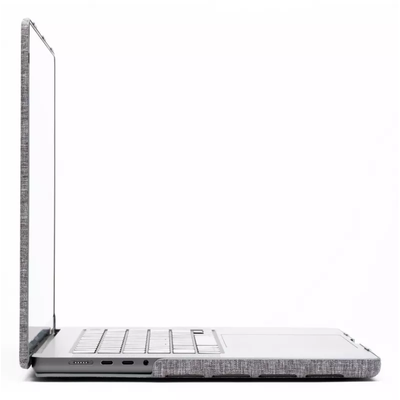 Kietas dėklas Zagg MacBook Pro 14 M3/M2/M1 — Smoke