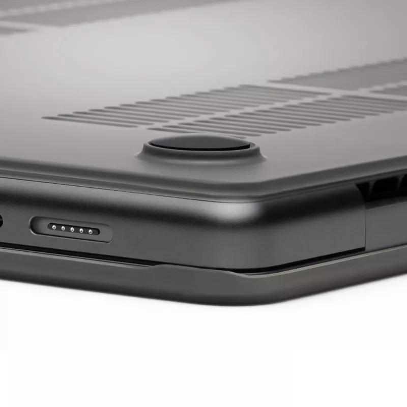 Kietas dėklas Zagg MacBook Pro 14 M3/M2/M1 — Smoke