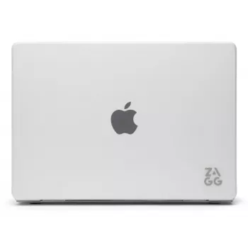 Kietas dėklas Zagg MacBook Pro 16 M3/M2/M1 Clear – skaidrus apsauginis apvalkalas