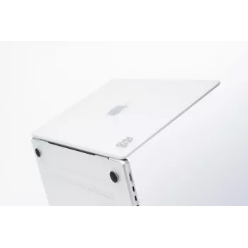 Kietas dėklas Zagg MacBook Pro 16 M3/M2/M1 Clear – skaidrus apsauginis apvalkalas