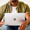 Kietas dėklas Zagg MacBook Pro 16 M3/M2/M1 Clear – skaidrus apsauginis apvalkalas