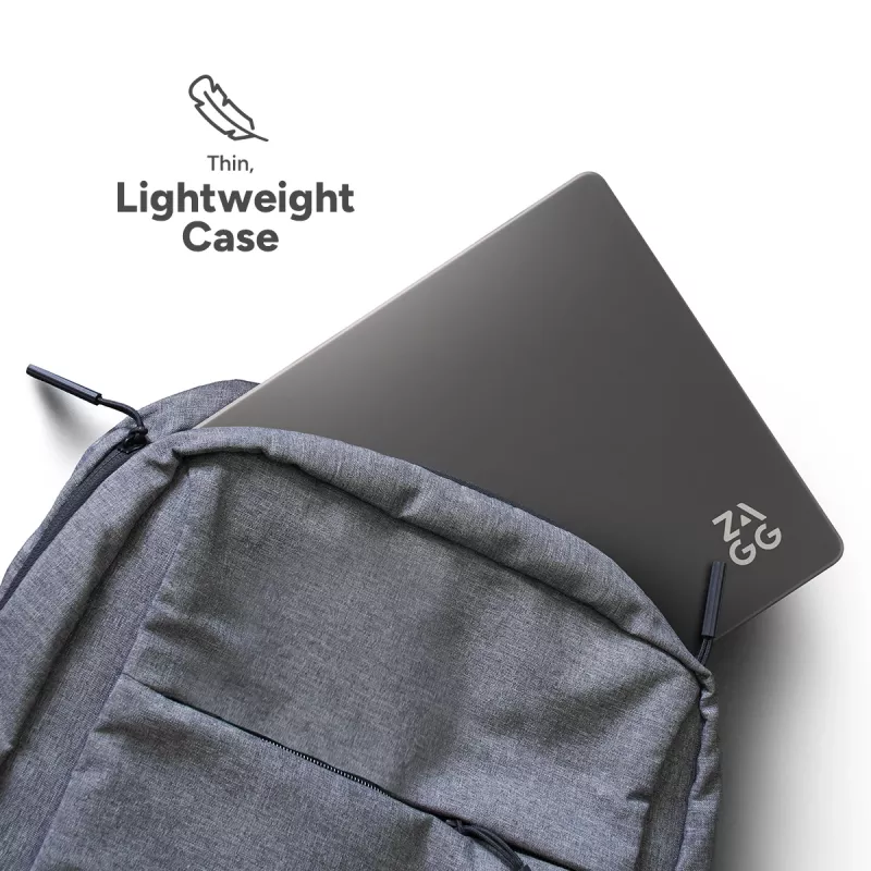 Kietasis dėklas ZAGG MacBook Protection 40,6 cm 16 colių Pilka