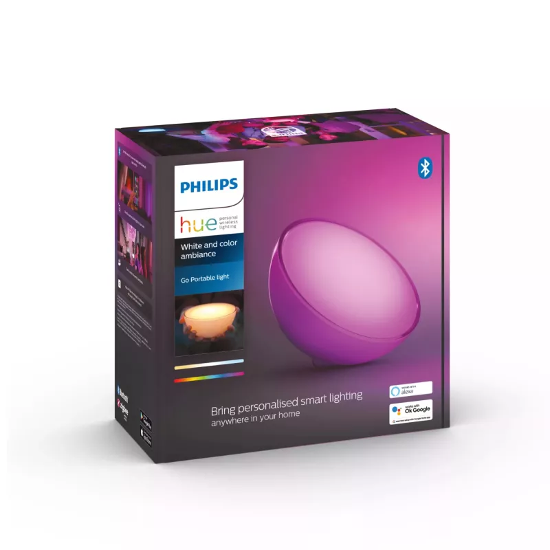 Philips Hue White and colour ambience Go nešiojamas akcentinis šviestuvas