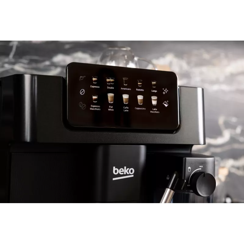 Beko CEG7304B CaffeExperto kavos aparatas su garo pypke