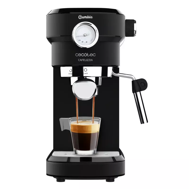 Cecotec Cafelizzia 790 Black Pro espreso aparatas, 1,2 l, 20 bar, juodas