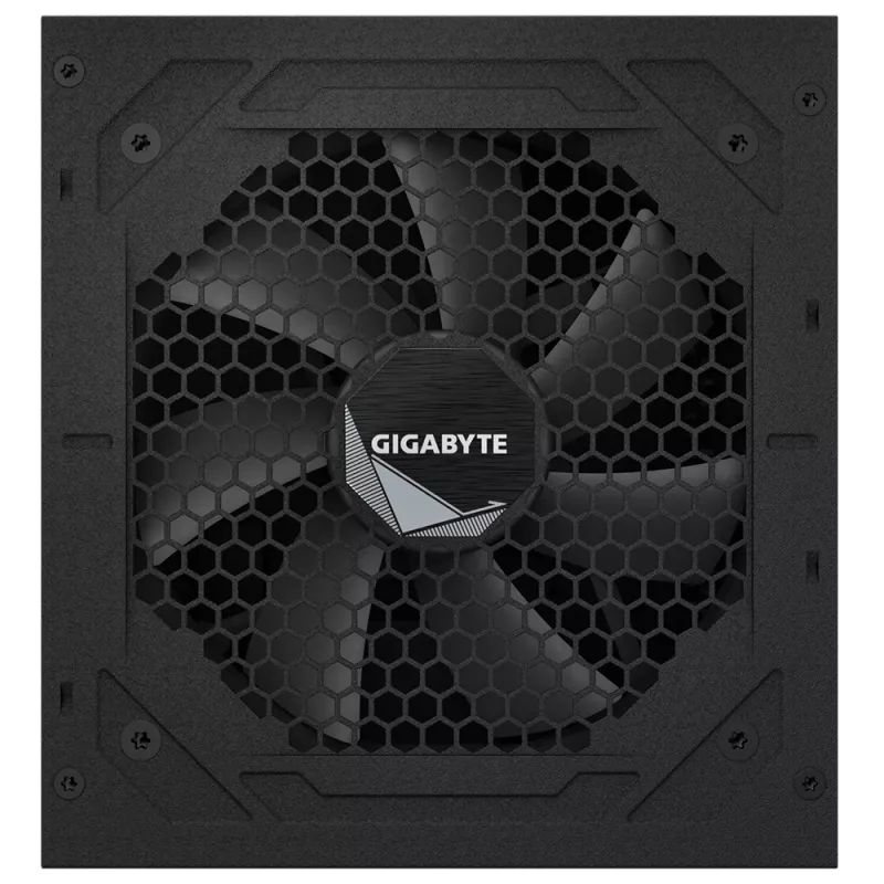 GIGABYTE UD850GM PG5 V2 maitinimo blokas – PCIe Gen 5.1, 80 PLUS Gold, pilnai modulinis, 120 mm ventiliatorius, ATX 3.1 suderinamas, EU kištukas