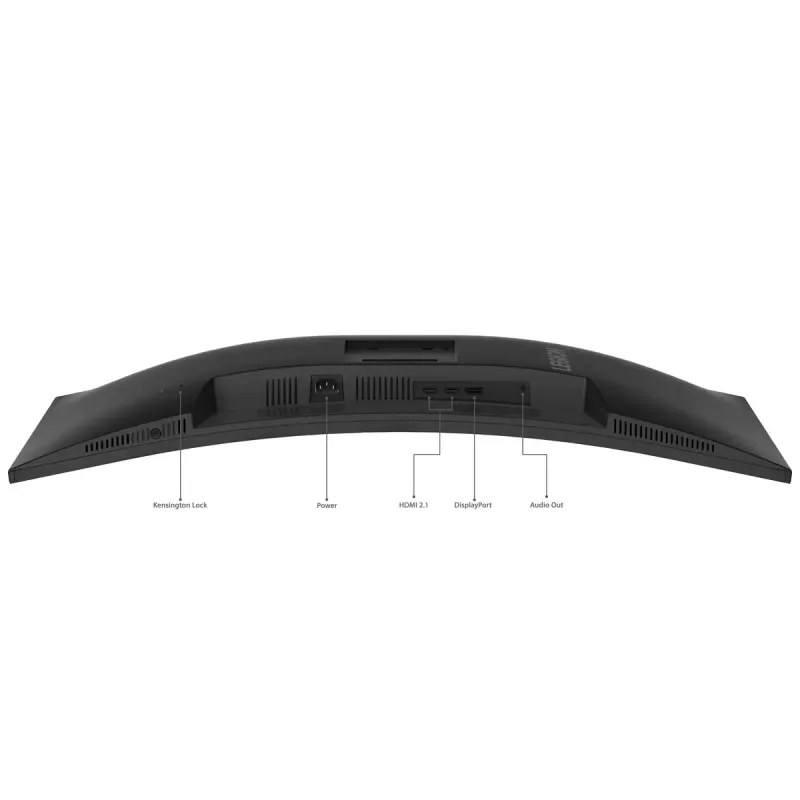 Monitorius Lenovo Legion R34w-30 34 colių lenktas WQHD (3440×1440), VA, 5 ms, 180 Hz, HDR10, FreeSync Premium, VESA