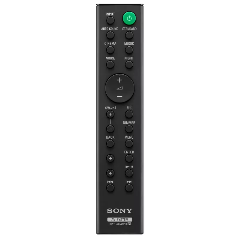Sony HT-S20R garso juosta juoda 5.1 kanalų 400 W