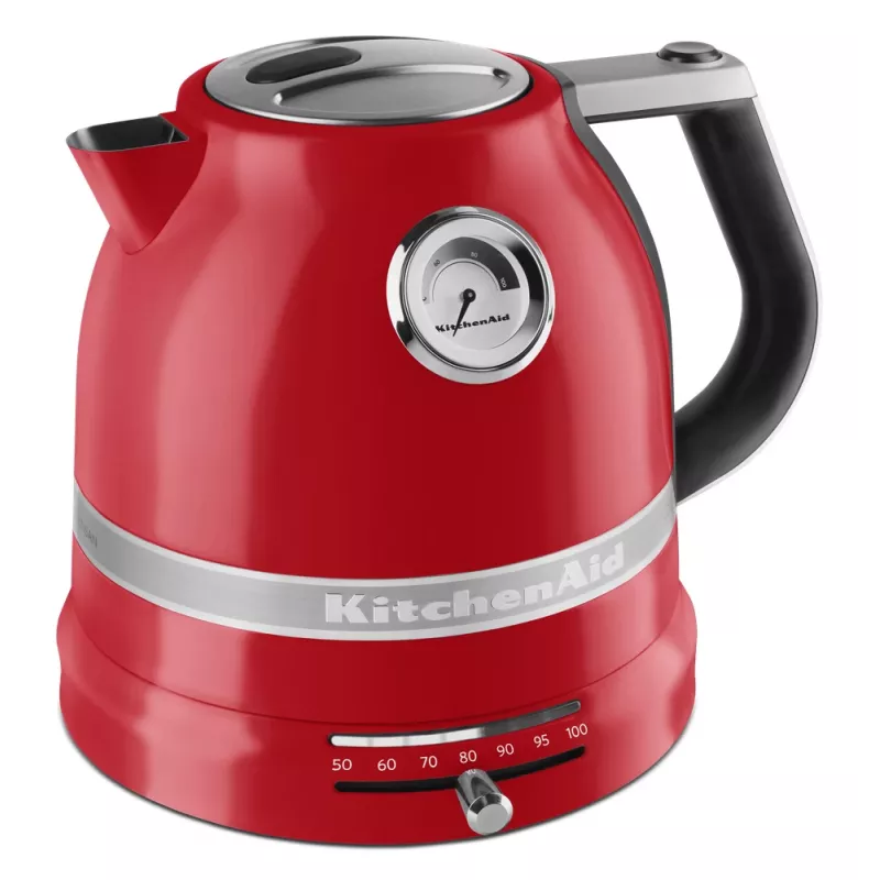 Elektrinis virdulys KITCHENAID 5KEK1522EER 1.5 L 2400 W, nerūdijantis plienas/aliuminis, 7 temperatūros nustatymai, Imperial Red