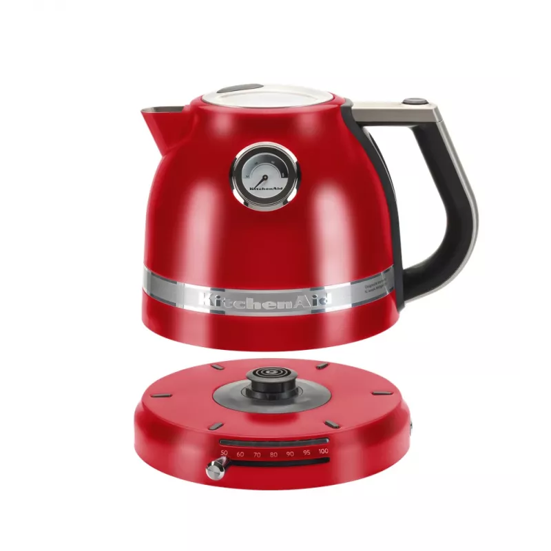 Elektrinis virdulys KITCHENAID 5KEK1522EER 1.5 L 2400 W, nerūdijantis plienas/aliuminis, 7 temperatūros nustatymai, Imperial Red