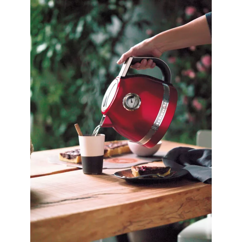 Elektrinis virdulys KITCHENAID 5KEK1522EER 1.5 L 2400 W, nerūdijantis plienas/aliuminis, 7 temperatūros nustatymai, Imperial Red