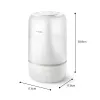 Philips 1000 serijos HU1510/04 drėkintuvas Ultragarsinis 3 L Baltas 19 W