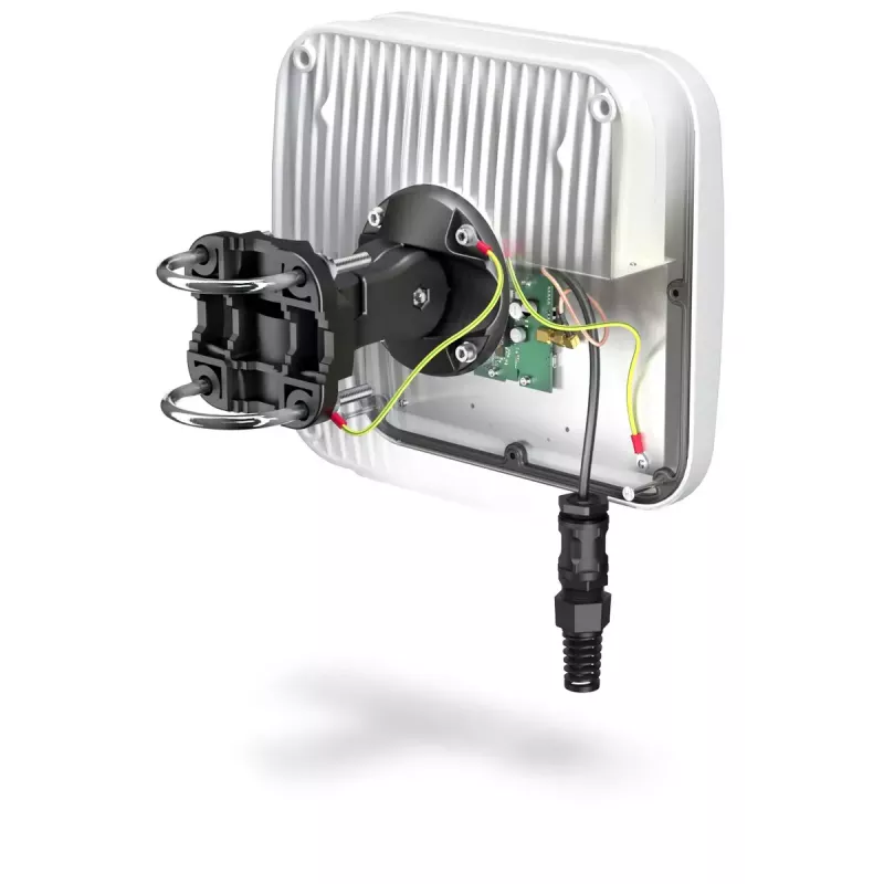 Kryptinė antena QuWireless QuMax PoE/LAN, daugiajuostė 0.694–2.7 GHz, iki 6 dBi, balta