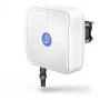 Kryptinė antena QuWireless QuMax PoE/LAN, daugiajuostė 0.694–2.7 GHz, iki 6 dBi, balta
