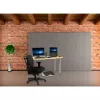 Pėdų atrama Kensington SoleMate Plus reguliuojamas pasvirimas 0–20°, aukštis 8,89–12,7 cm, platforma 45×35 cm, juoda/pilka