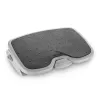 Pėdų atrama Kensington SoleMate Plus reguliuojamas pasvirimas 0–20°, aukštis 8,89–12,7 cm, platforma 45×35 cm, juoda/pilka