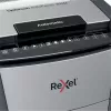 Rexel Optimum Auto+ 300M automatinis mikrokapotuvas, P-5, 300 lapų, 60 l, 55 dB, juoda/pilka
