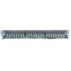 Intellinet Patch Panel, Cat6, FTP, 24 prievadų, 1U, ekranuotas, 90° viršutiniai punch-down blokai, juodas