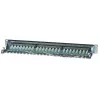Intellinet Patch Panel, Cat6, FTP, 24 prievadų, 1U, ekranuotas, 90° viršutiniai punch-down blokai, juodas