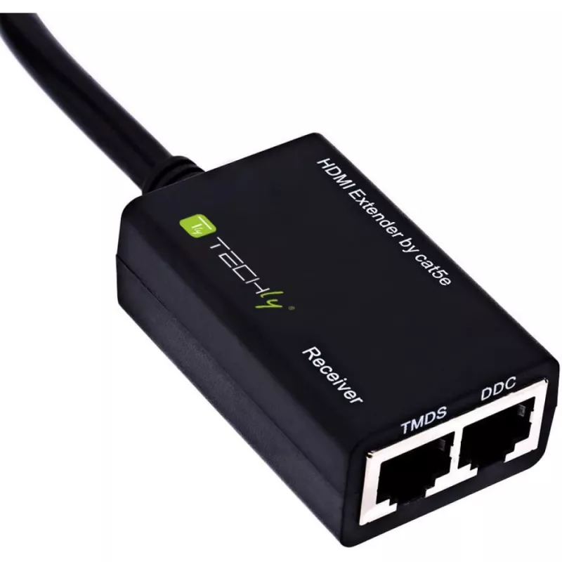 Techly HDMI stiprintuvas Cat5e / Cat6 kompaktiškas 30 m IDATA EXT-E30D