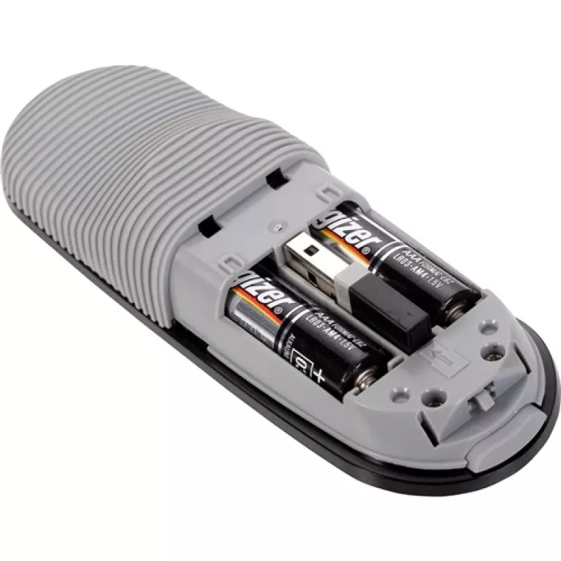 Belaidis pristatymo pultelis Targus AMP13EU, 2.4 GHz, 15 m veikimo atstumas, juoda/pilka